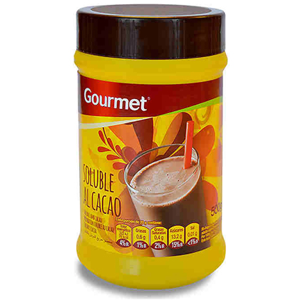 CACAO GOURMET SOLUBLE 500GR