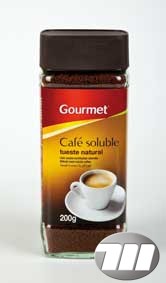 CAFE GOURMET SOLUBLE DESCAFEINADO 200 GR.