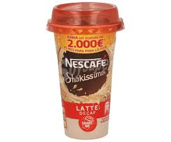 CAFE NESCAFE SHAKISSIMO LATTE DESCAFEINADO 190ML