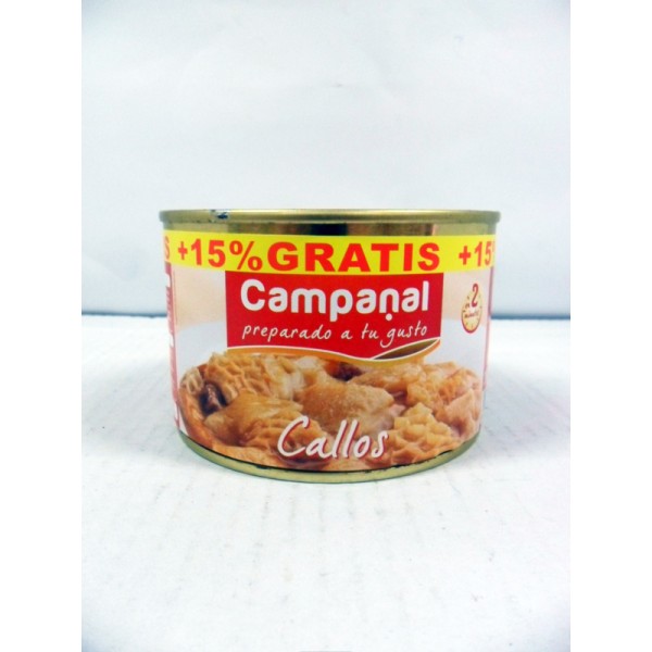 CALLOS CAMPANAL 380GRS + 15%GRATIS