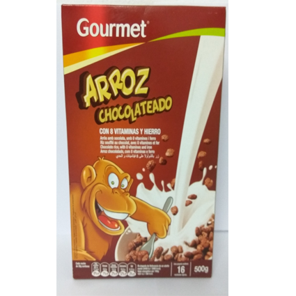 CEREAL GOURMET ARROZ CHOCOLATEADO 500GRS