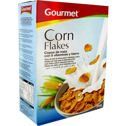 CEREAL GOURMET CORN FLAKES 500GRS
