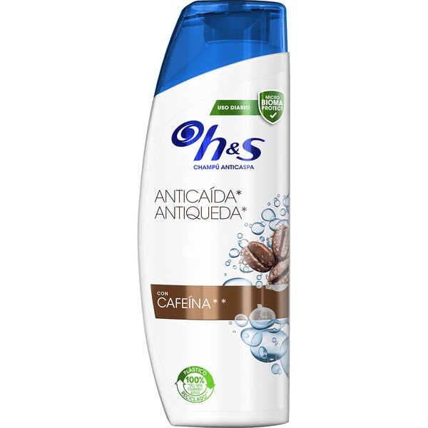 CHAMPU H&S ANTICASPA CAFEINA PREVENCION CAIDA 250ml