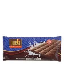 CHOCOLATE EUREKA CON LECHE S/GLUTEN 100GR
