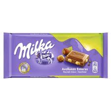 CHOCOLATE MILKA AVELLANAS ENTERAS 100GR
