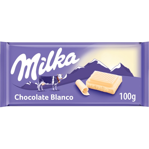 CHOCOLATE MILKA BLANCO 100GRS