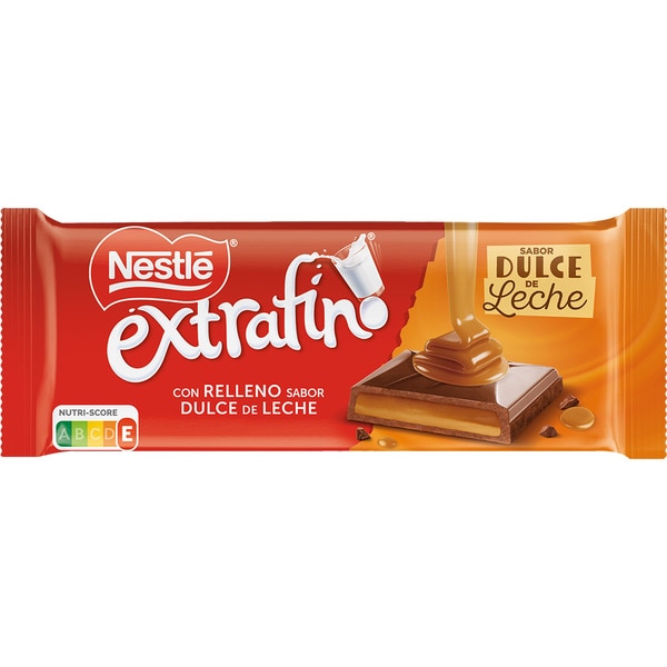 CHOCOLATE NESTLE EXTRAFINO DULCE DE LECHE 83GRS