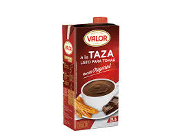 CHOCOLATE VALOR A LA TAZA 1 LITRO (LISTO PARA TOMAR)