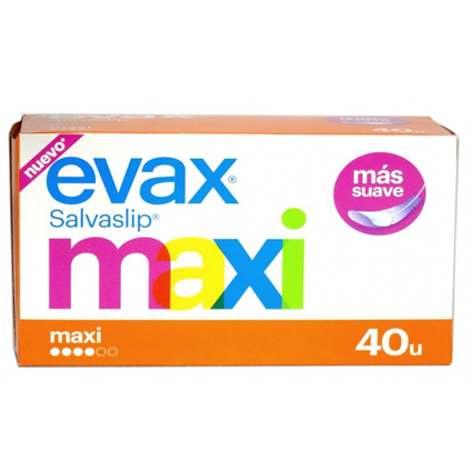COMPRESA EVAX SALVA-SLIP MAXI 40UDS