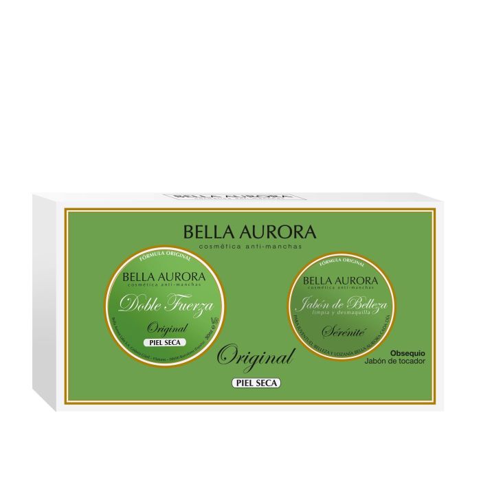 CREMA BELLA AURORA DOBLE FUERZA PIEL SECA 30ML + JABON