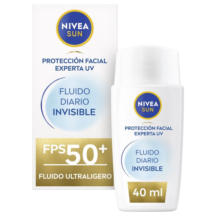 CREMA NIVEA FACIAL FLUIDO DIARIO INVISIBLE FP50+ 40ML