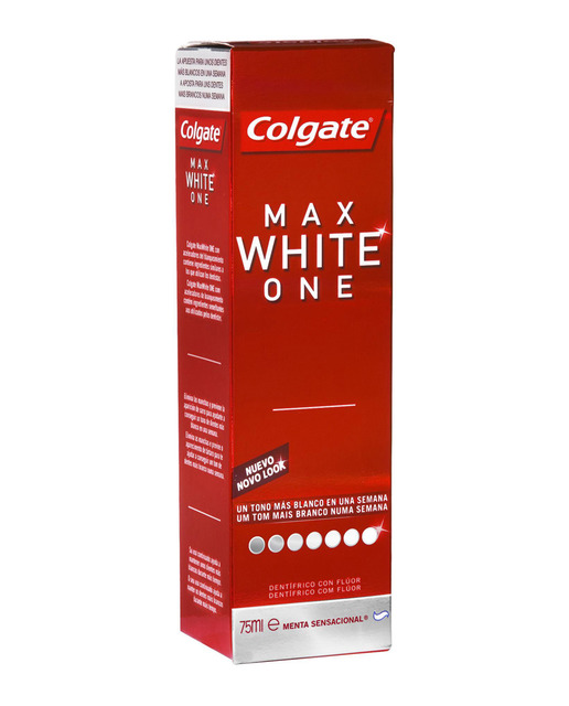 DENTIFRICO COLGATE WHITE MAX ONE 75ML