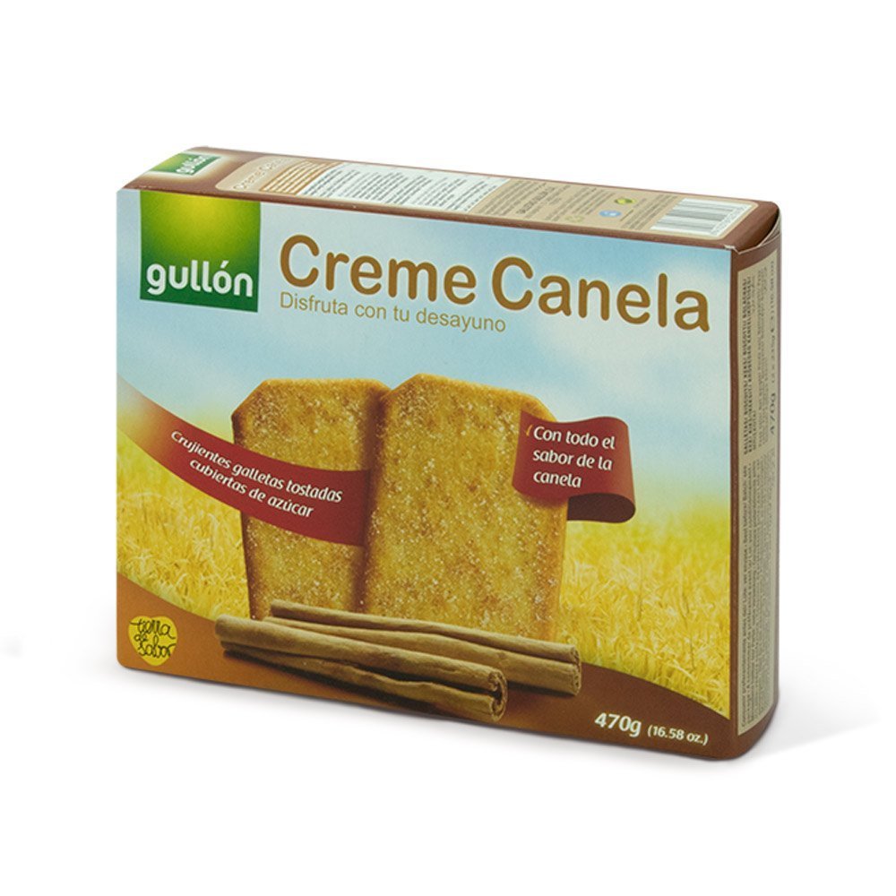 GALLETA GULLON CREME CANELA 470GR