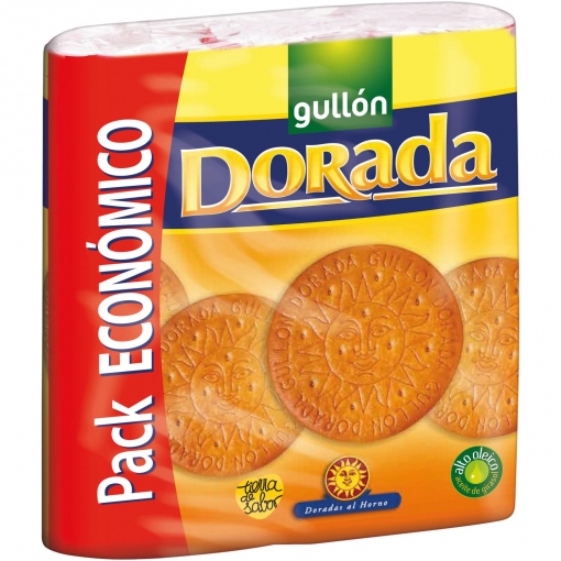 GALLETA GULLON DORADA PACK 3x200GRS