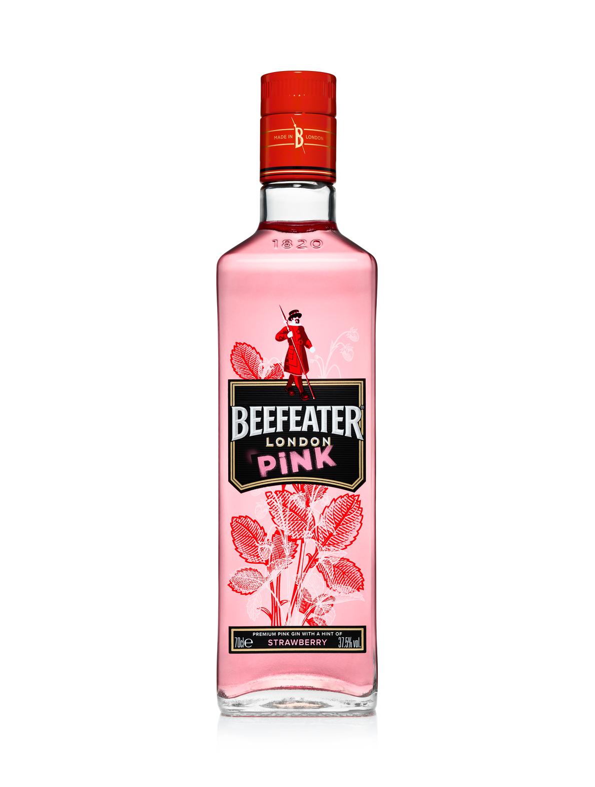 GINEBRA BEEFEATER PINK 37'5% 70CL