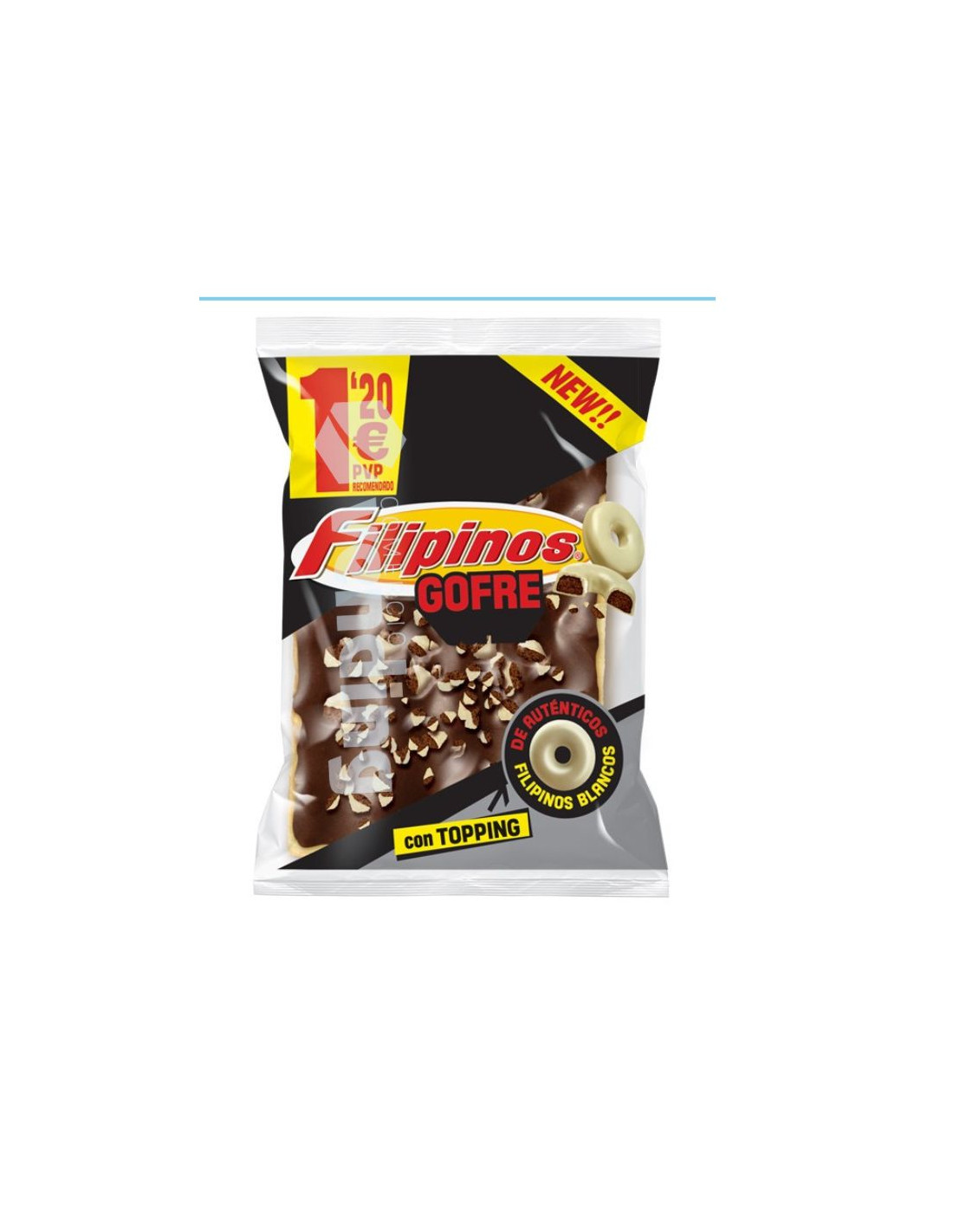 GOFRE CHOCOLATE Y FILIPINOS 100GRS