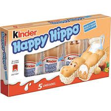 KINDER HAPPY-HIPPO ALMENDRAS 5UNDES