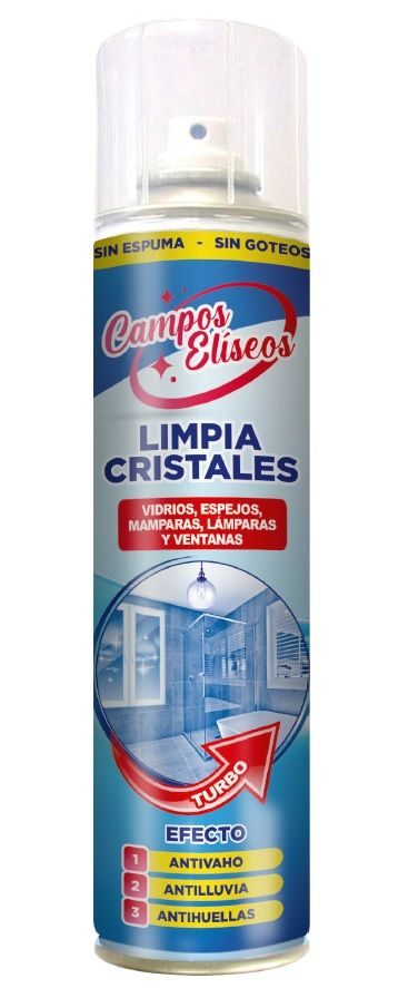 L/CRISTALES CAMPOS ELISEOS TURBO SPRAY 400ML