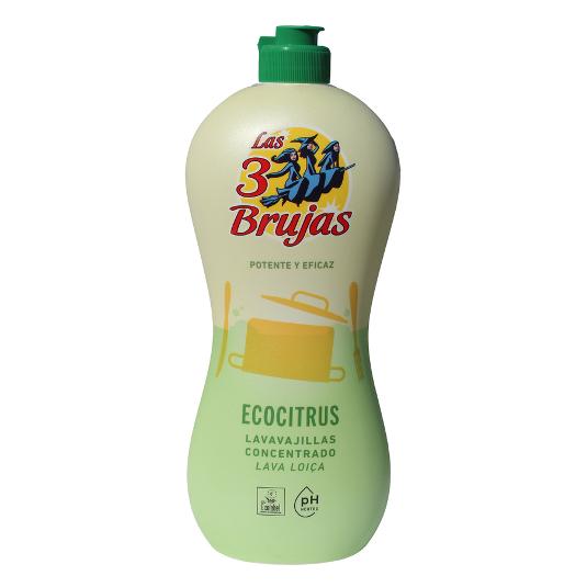 L/VAJILLA LAS 3 BRUJAS ECOCITRUS 750ML