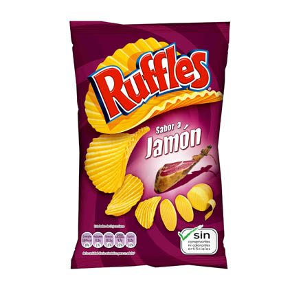 MATUTANO RUFFLES JAMON 115GRS