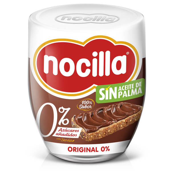 NOCILLA 1 SABOR S/AZUCAR 0% 180GRS VASO CRISTAL