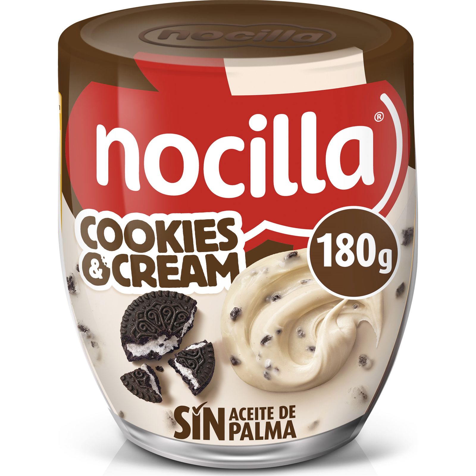 NOCILLA SABOR COOKIES & CREAM 180GRS