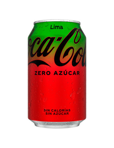 REFRESCO CACOLA ZERO LIMA LATA 33CL