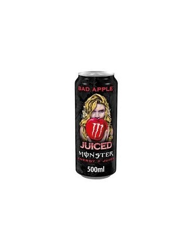 REFRESCO ENERGY MONSTER JUICED BAD APPLE 500ML