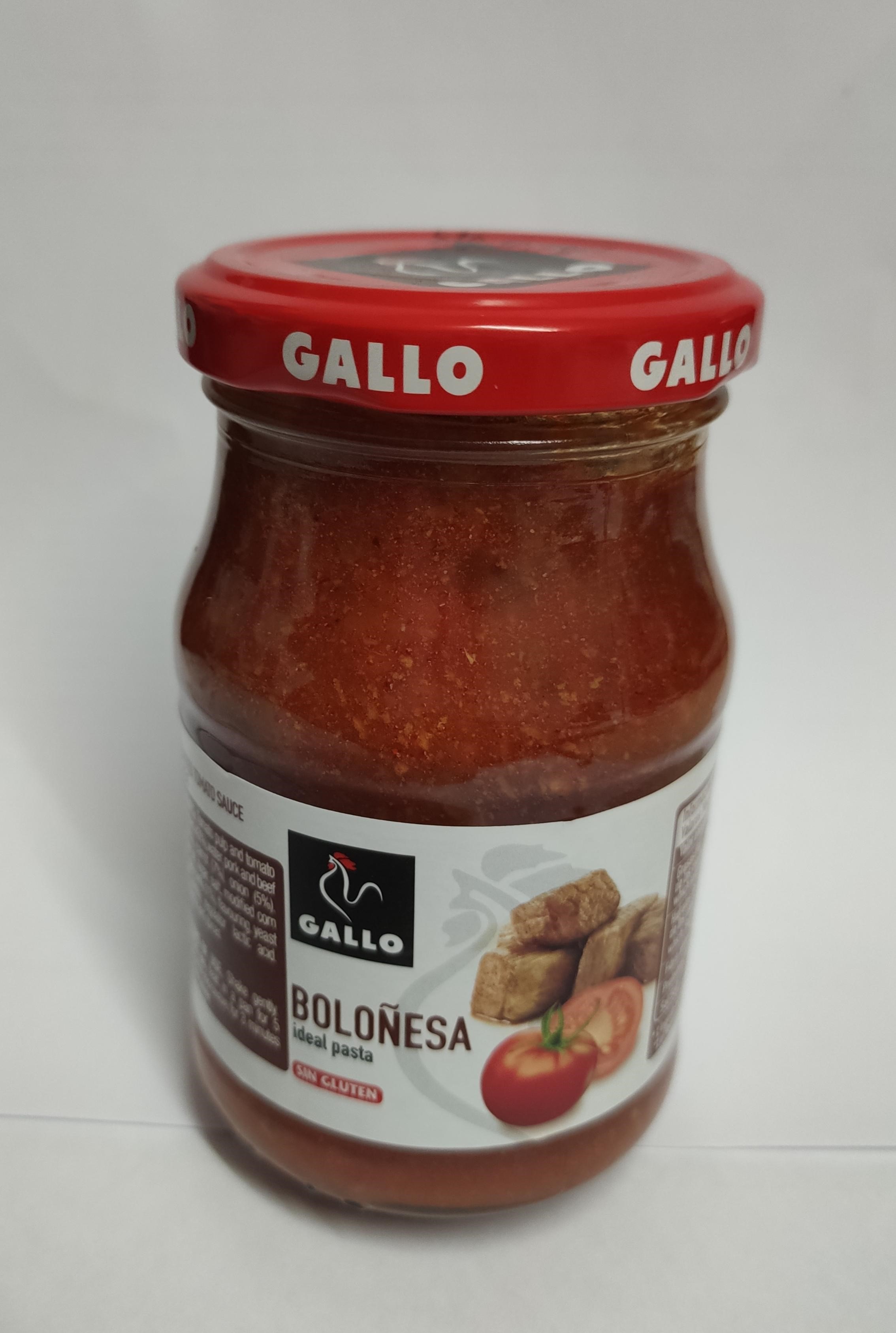 SALSA GALLO BOLOÑESA 230GR