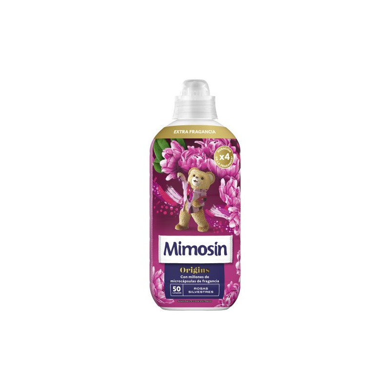 SUAVIZANTE MIMOSIN ORIGINS ROSAS SILVESTRES 900ML 50DOSIS