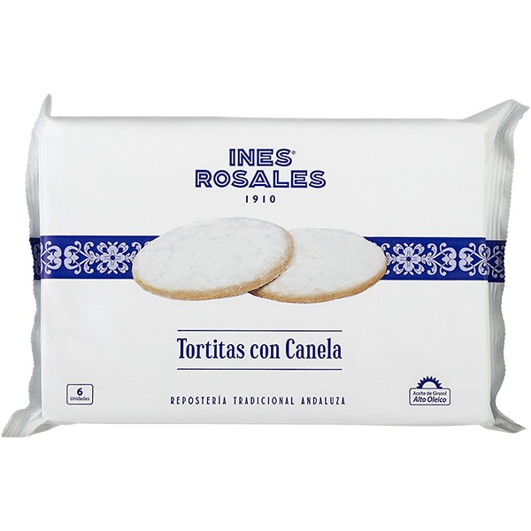 TORTAS INES ROSALES CON CANELA 4UDS 120GR
