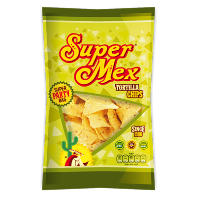 TORTILLA CHIPS SUPER MEX 400GR