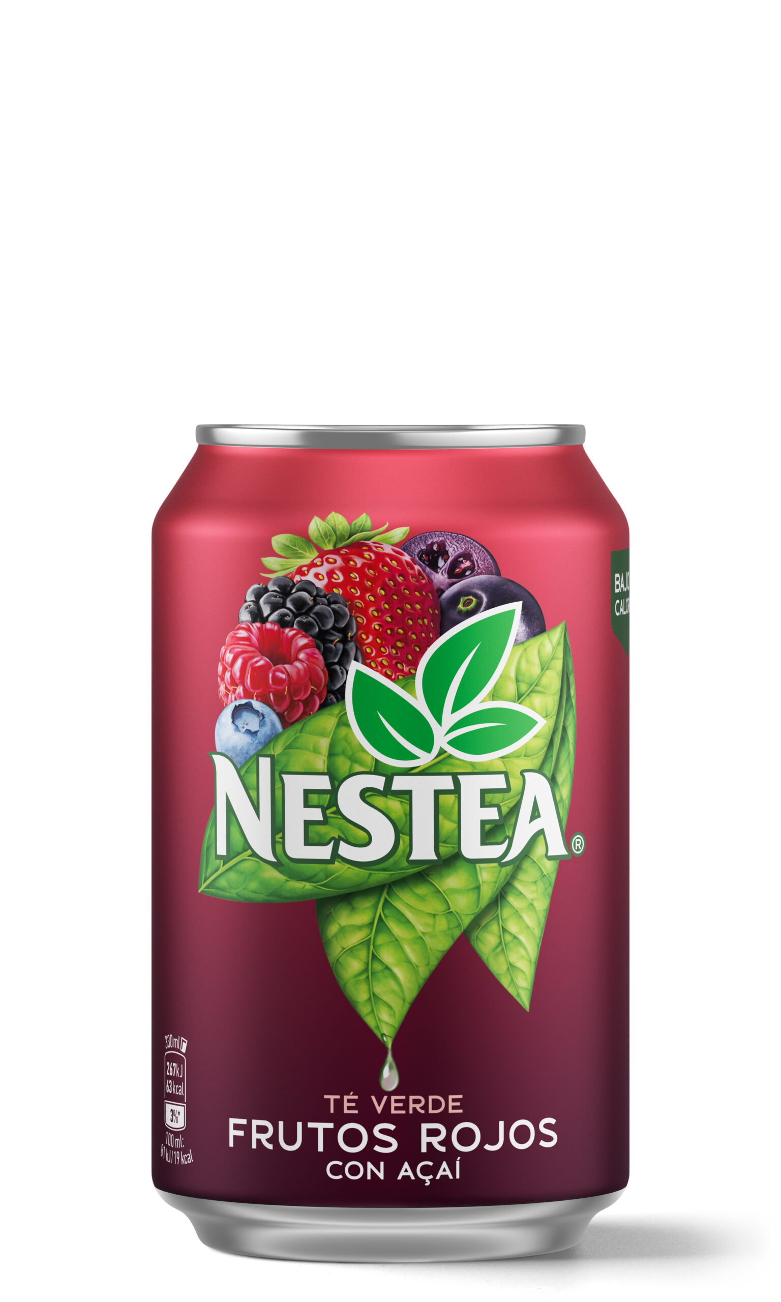 REFRESCO NESTEA TE VERDE FRUTOS ROJOS LATA 33CL